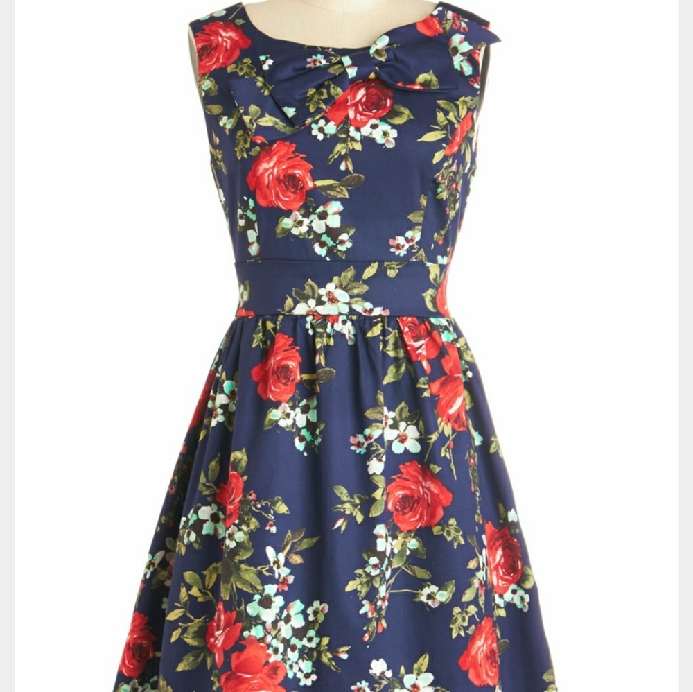 Floral Modcloth dress