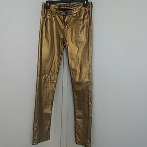 Gold Machine Juniors Skinny Jeans Sz 9