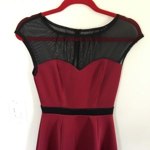 ModCloth Red Skater Dress