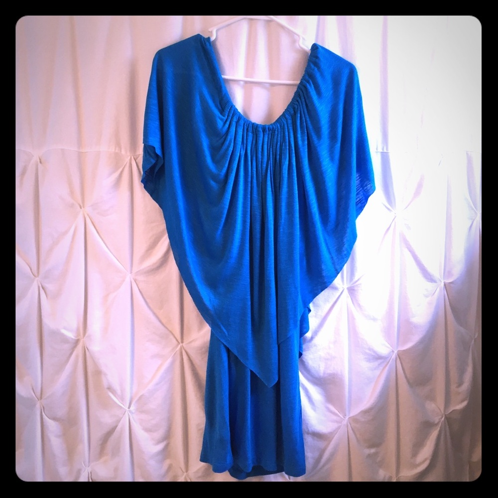 Elan blue cotton dress