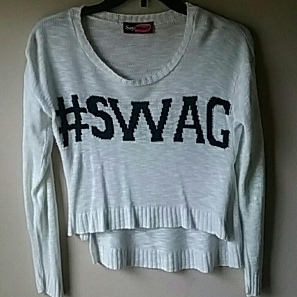 cropped sweater