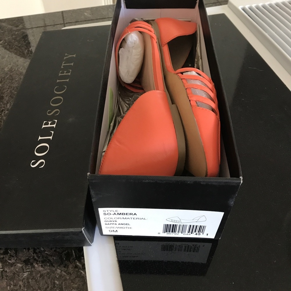 Peachy Orange Shoes