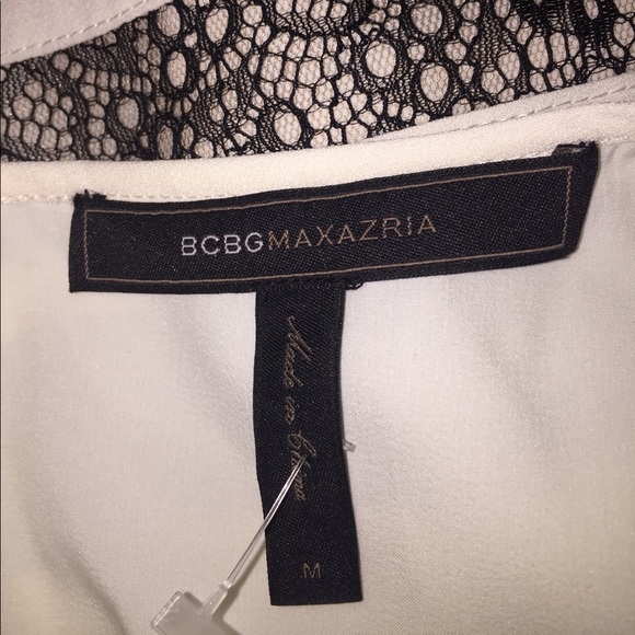 BCBGMAXAZRIA SHORT- SLEEVE TOP - Picture 5 of 7