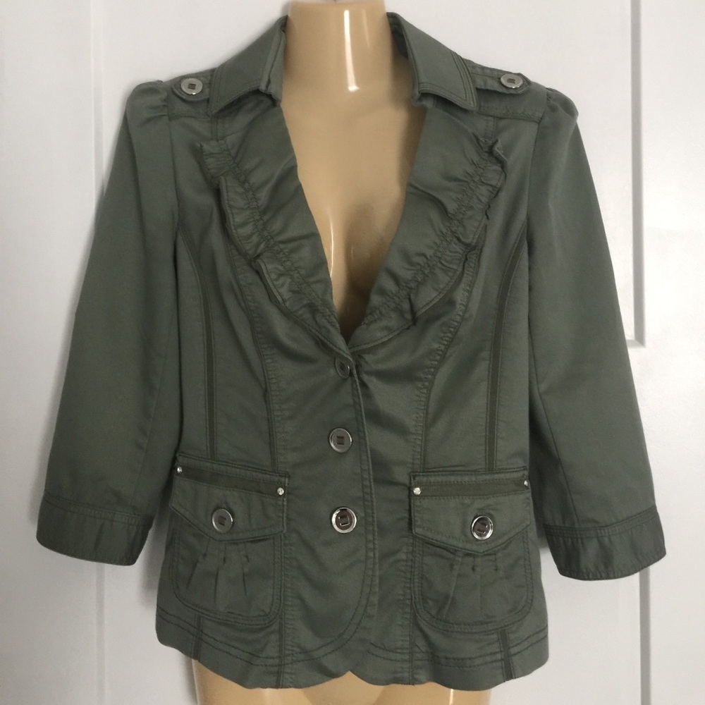 Green blazer