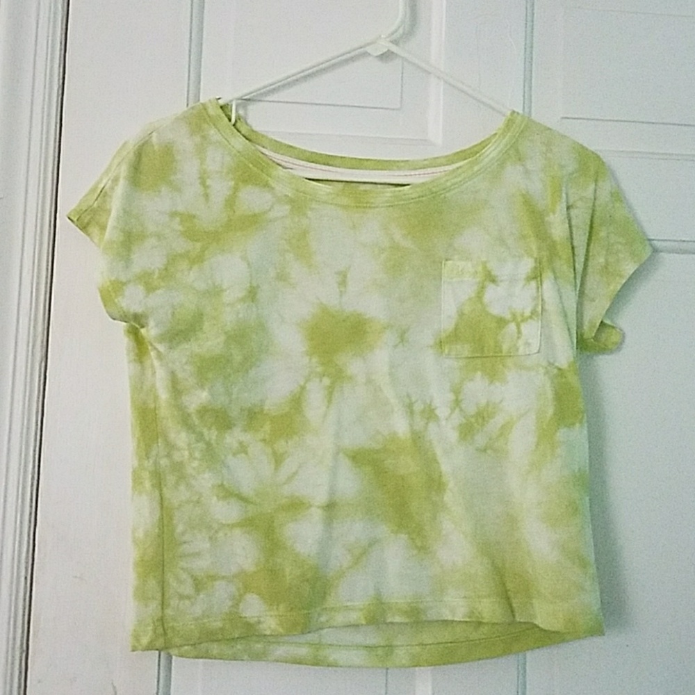 Tie dye aeropostale crop top
