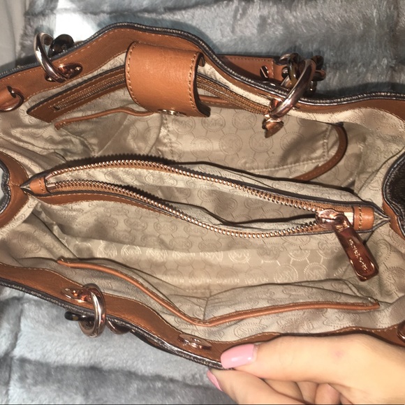 Michael Kors Brown Purse - Picture 2 of 3