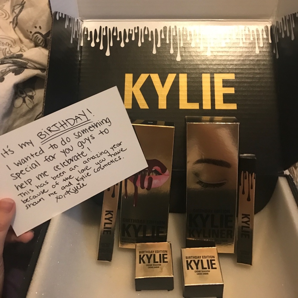 Authentic Kylie Jenner limited edition birthday