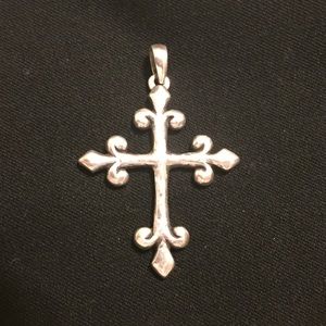 James Avery Cross- retired design - 2" long