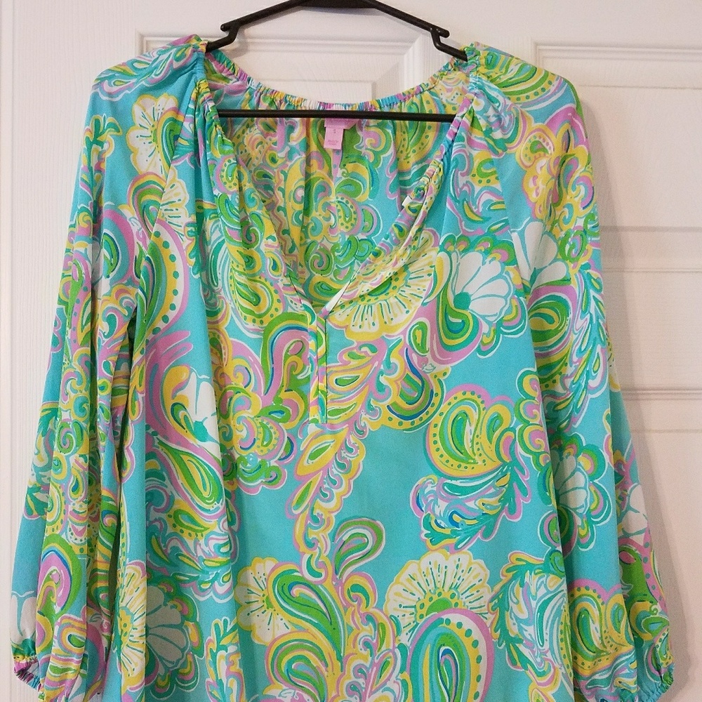 Lilly Pulitzer sarabeth top! Size small