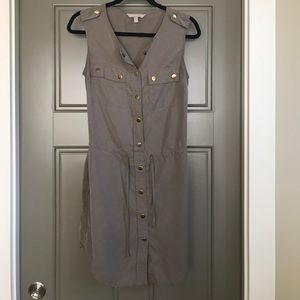 Banana Republic button down dress with pockets