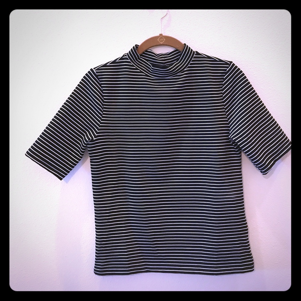 Striped crop top