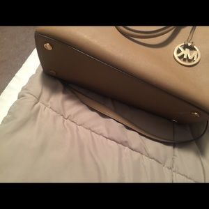 Tan MK purse