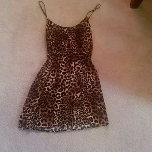Leppard/ cheetah print dress
