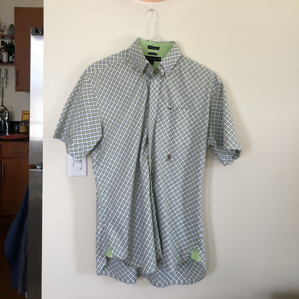 Tommy Hilfiger Short-Sleeved Button-Up Shirt NWOT