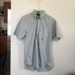 Tommy Hilfiger Short-Sleeved Button-Up Shirt NWOT