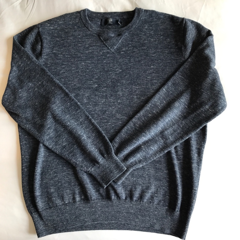 J. Crew 💯 Cotton Women's Navy Blue Sweatshirt
