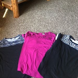 3 Pink t-shirt!