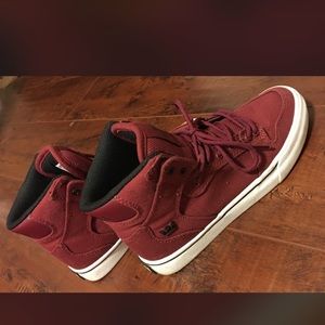 Supra Burgundy Shoes