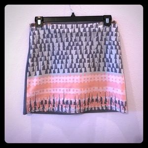 Anthropologie mini skirt