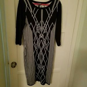 1980's retro sweater dress!