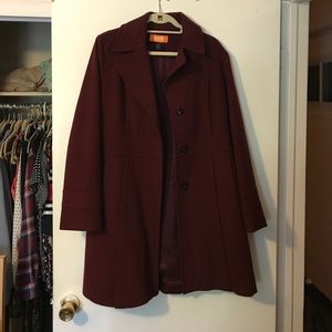 Michael Kors Maroon Coat