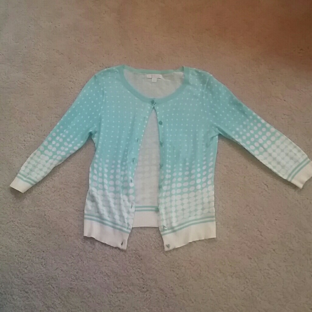 Polka dot sweater