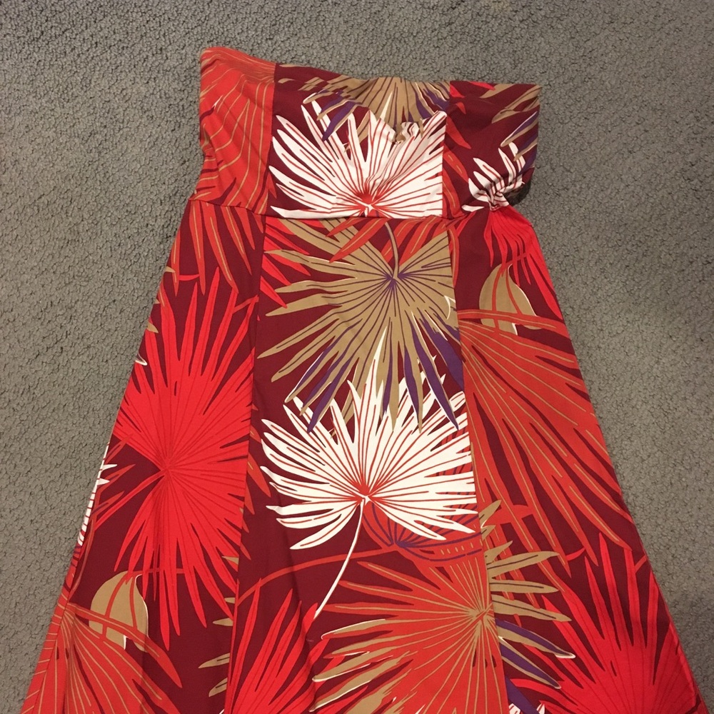 NWT Gap a-line strapless summer dress