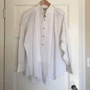 tuxedo shirt for men