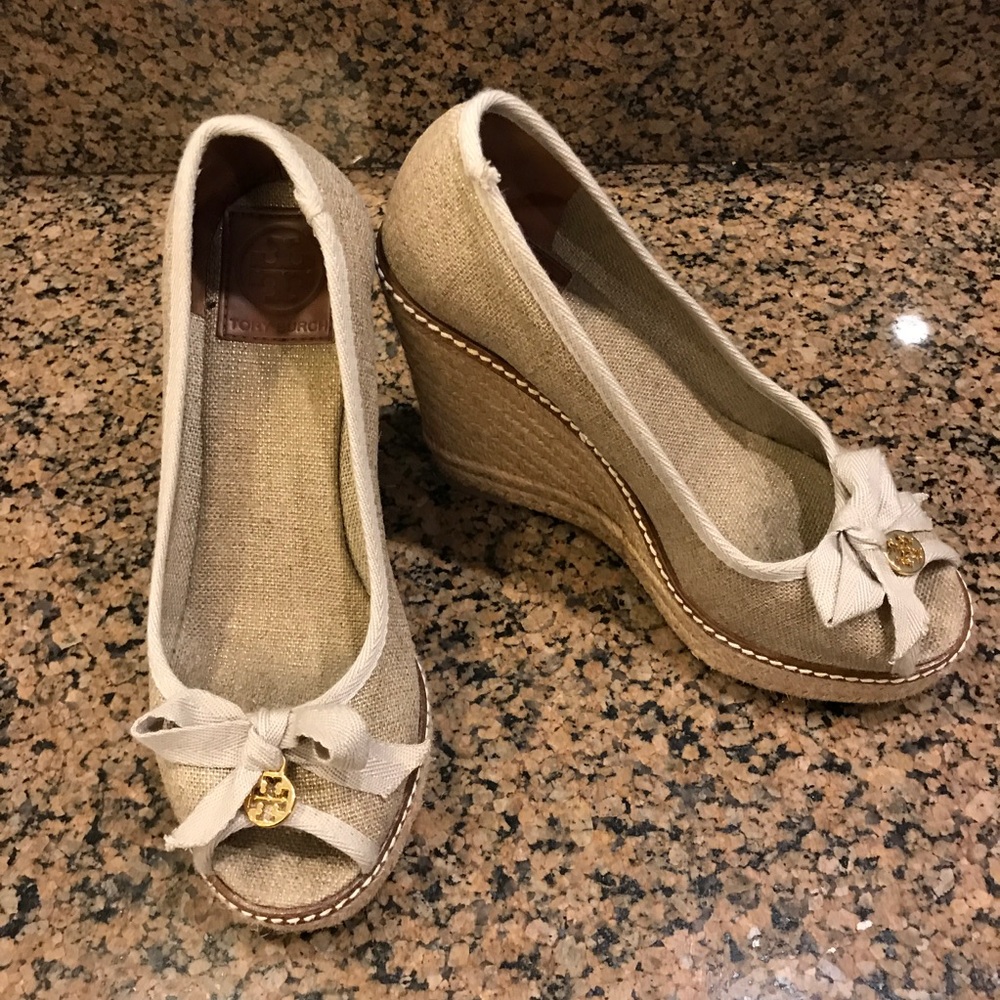 Tory Burch espadrille wedges