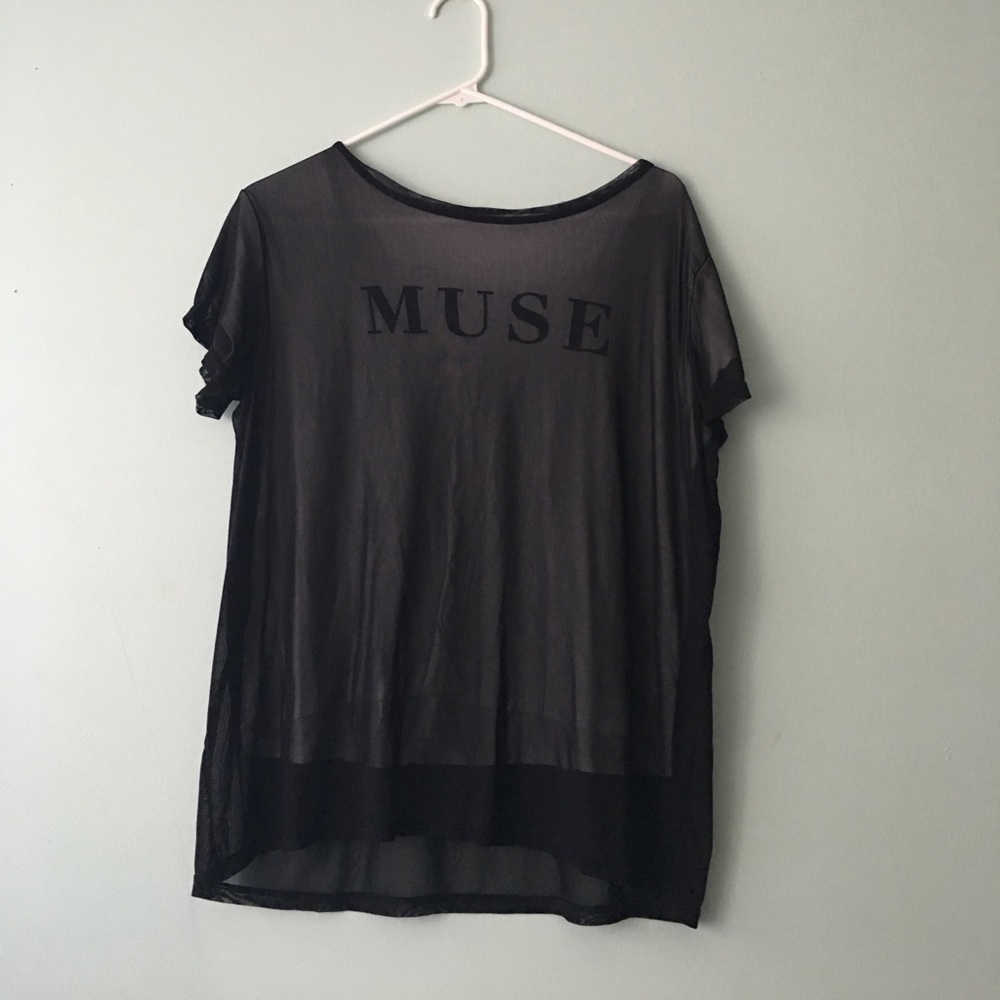 Band, mesh shirt