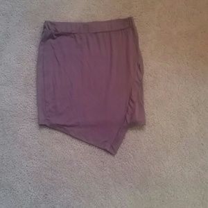 Purple skirt