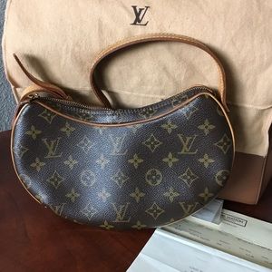 Authentic Louis Vuitton Croissant