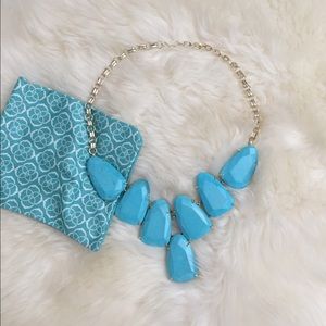Kendra Scott turquoise Harlow necklace