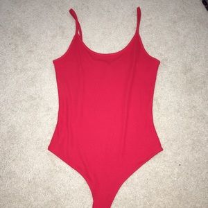 Cute low cut bodysuit