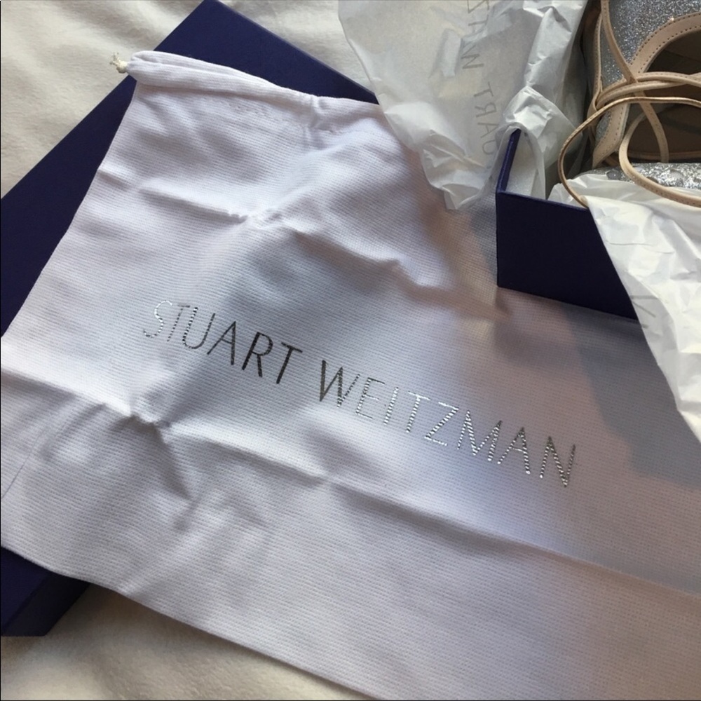 Stuart Weitzman Wrap Espadrilles Sandals - Picture 8 of 8