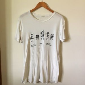 Brandy Melville John Galt Plants are Friends Tee