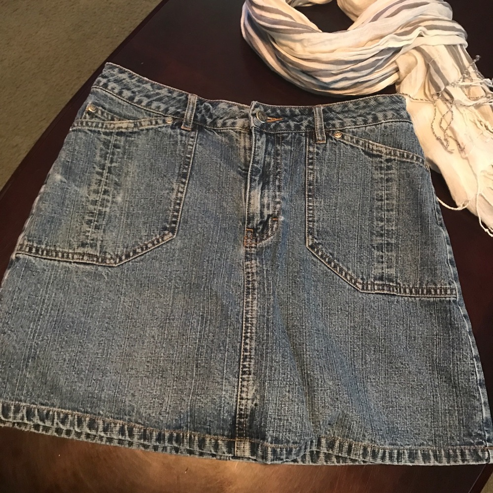 Denim skort - perfect for summer adventures ☀️