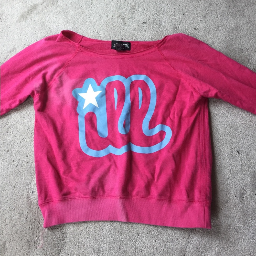 Phillies light crew neck