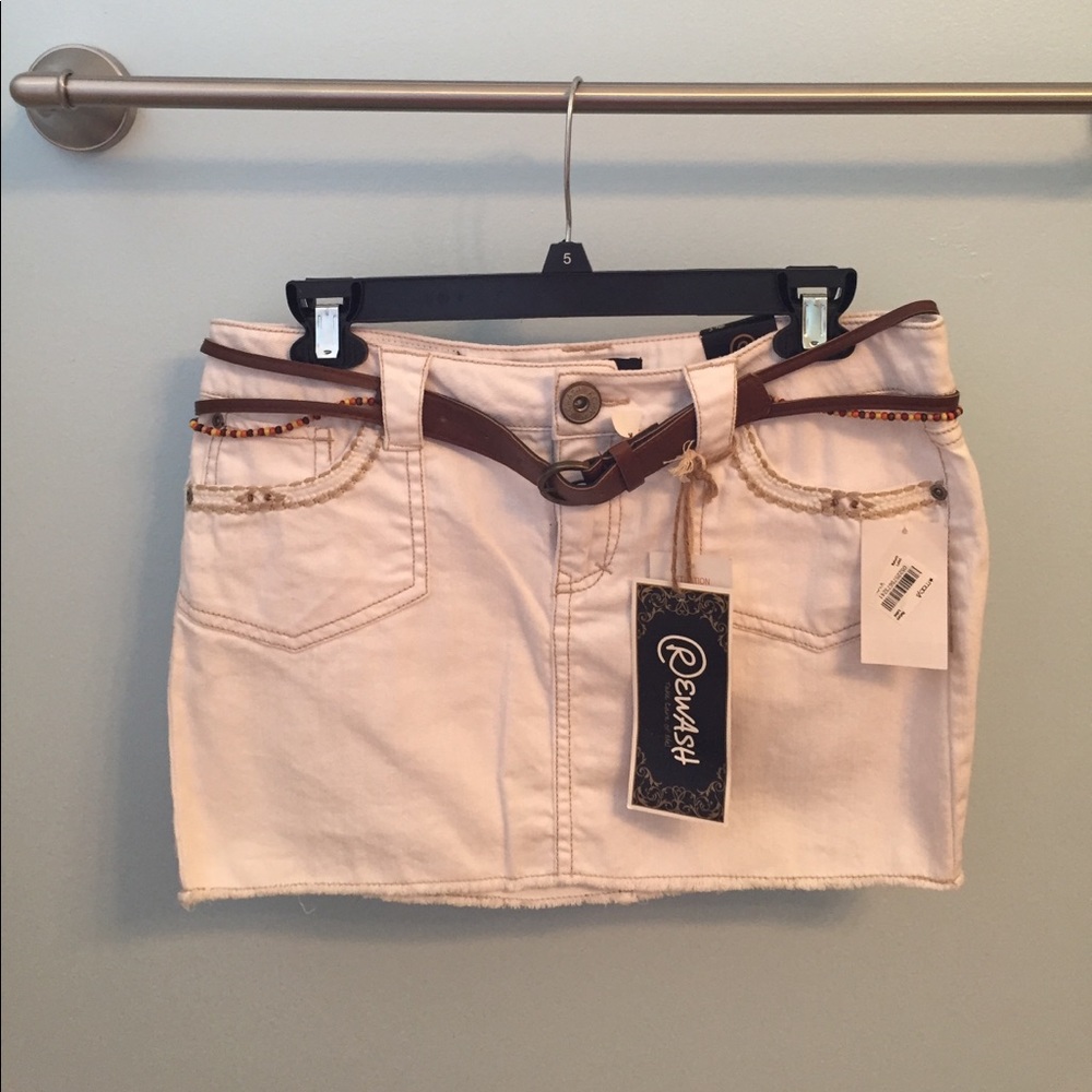 Rewash mini skirt