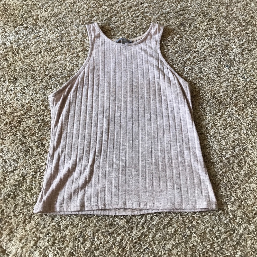 Light brown crop top. Worn up to 5 times.
