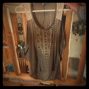 Olive Green Miss Me Tank