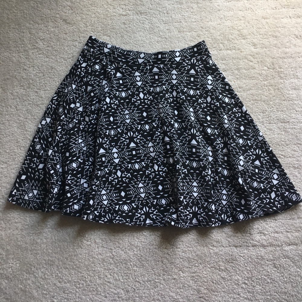 Tribal skater skirt.