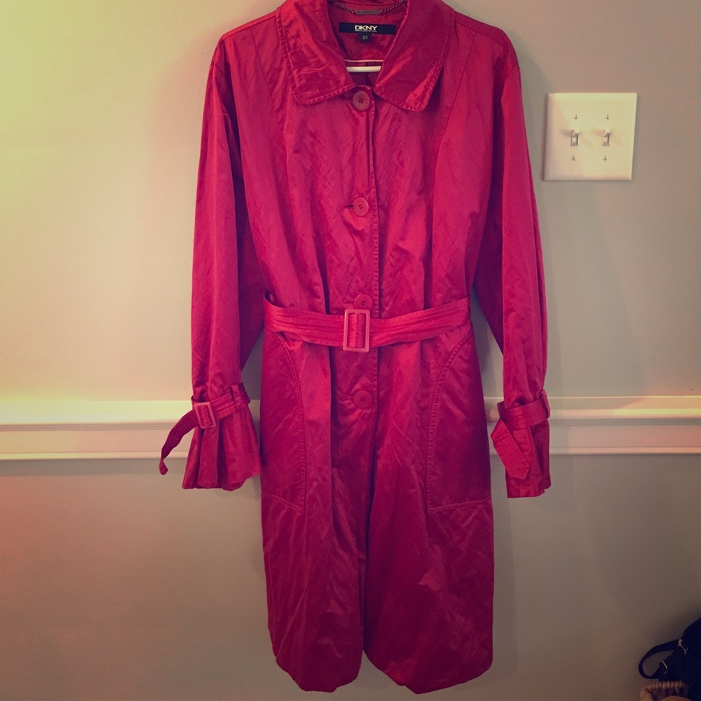 DKNY raincoat