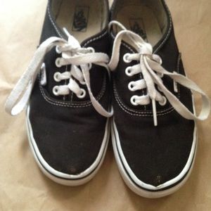 Black and white  Vans