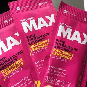3 pkts raspberry lemonade max