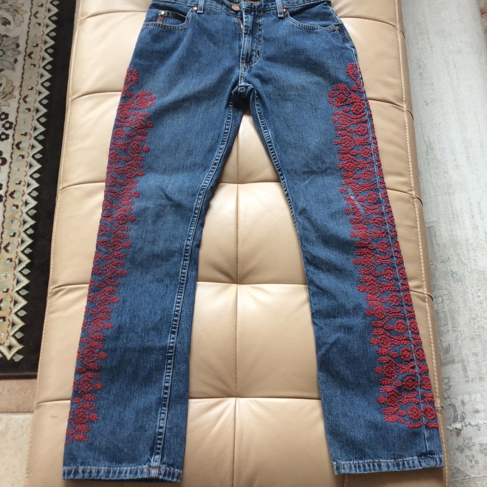 GUESS beaded jeans