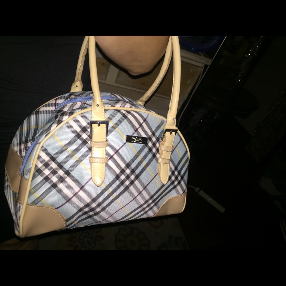 Authentic Burberry London Blue Label Edition Bag