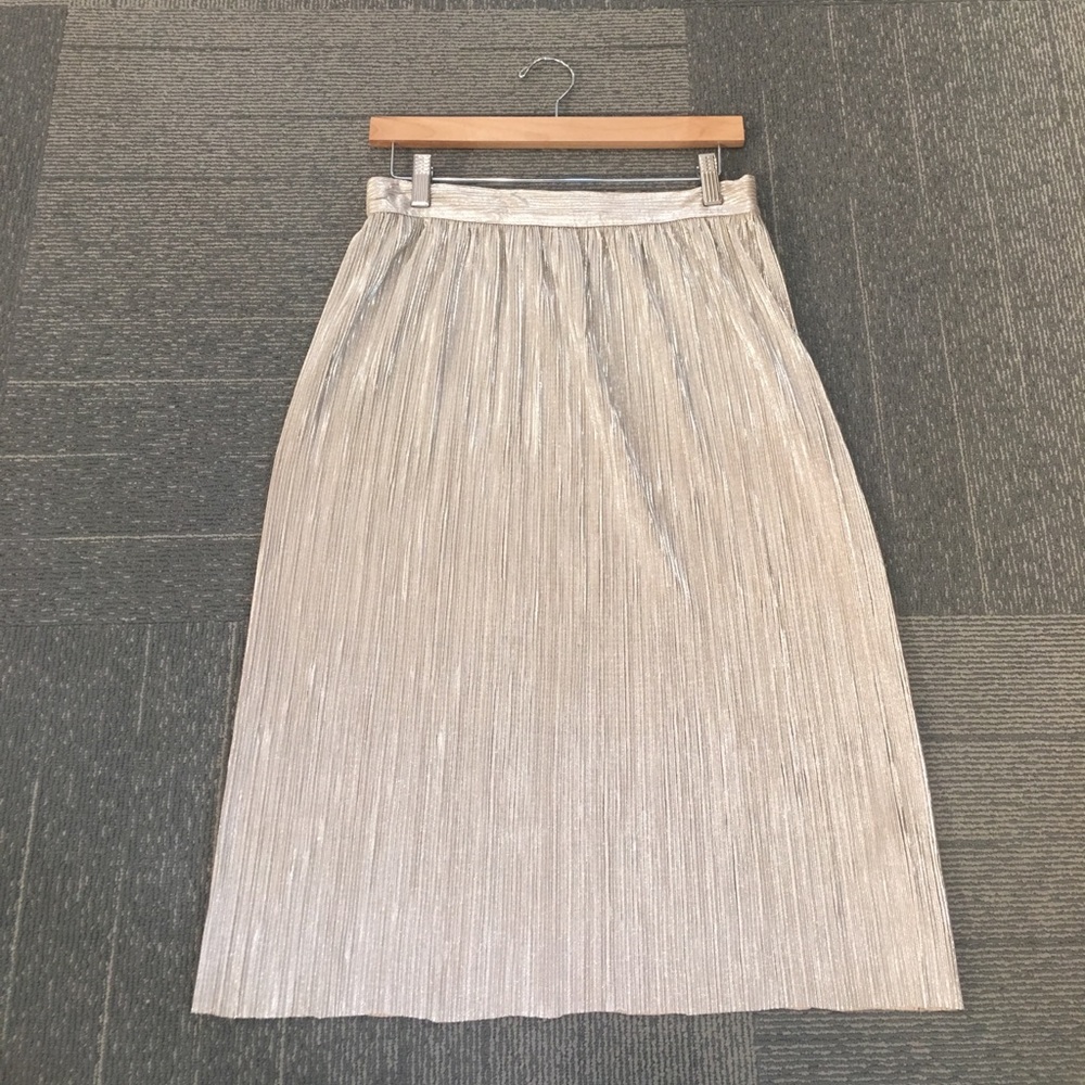 NBW Zara Gold Midi Skirt