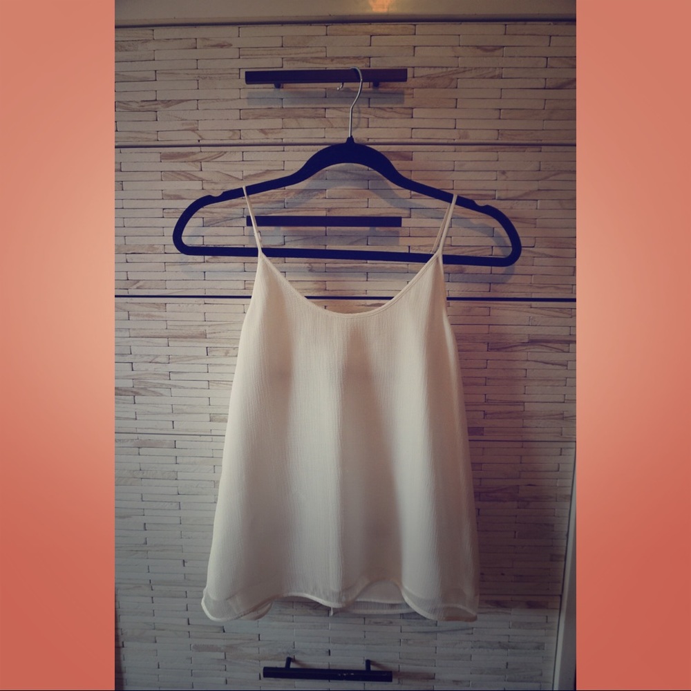 NWOT Chelsea 28 White Tank Top XS