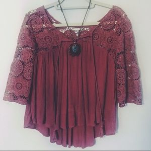 American Eagle Boho Top